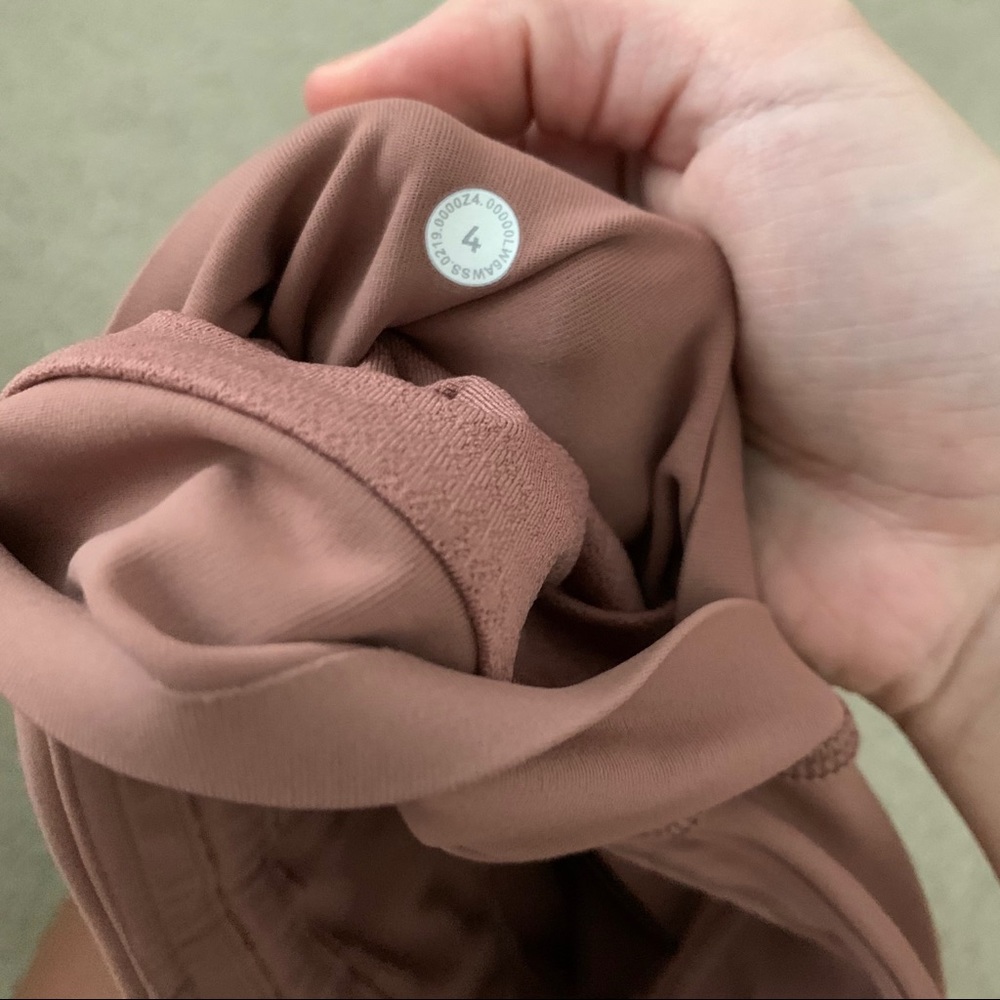Lululemon Time to Sweat Crop 23" Legging Red Dust - Picture 5 of 5